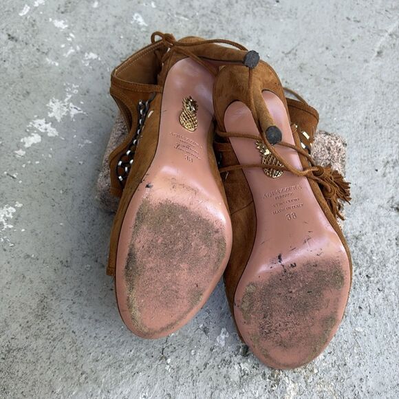 Aquazzura Suede heels - Picture 8 of 10